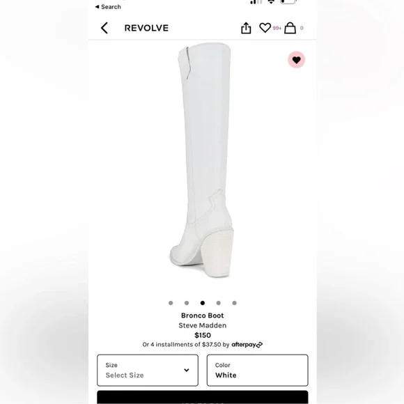 Steve Madden bronco boot size 8 - Picture 4 of 6